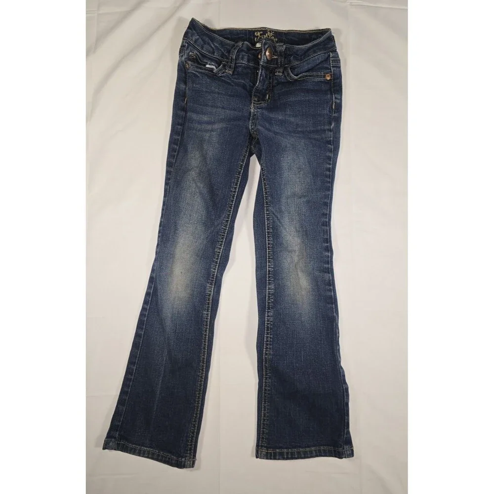 Justice Girls Jean Low Simply Low Bootcut Size 7 Jeans